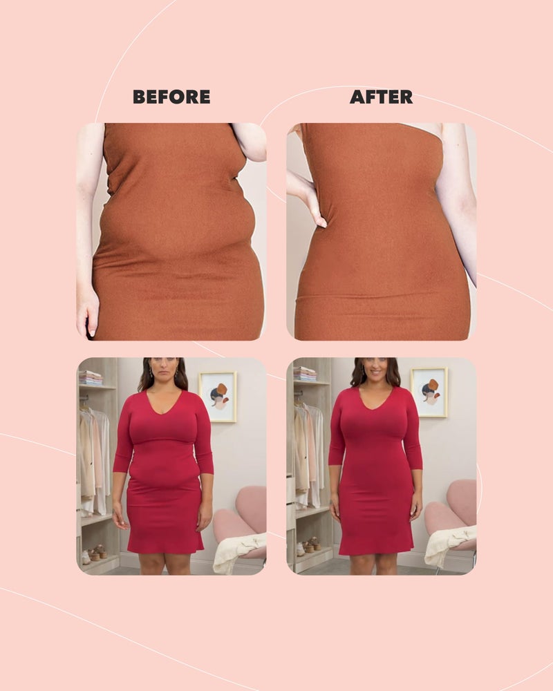 SHAPERMINT Shapewear for Women - High-Waisted Shapewear Tummy Control Shorts, Thigh Slimmer, Underwear for Women Nude - Image 5